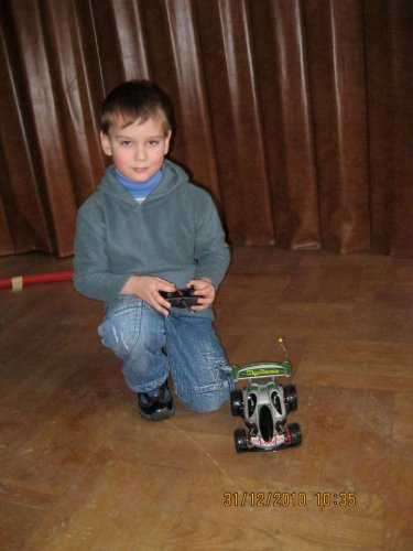 Silvestrovské setkání majitelů autíček na dálkové ovládání - 31.12.2010